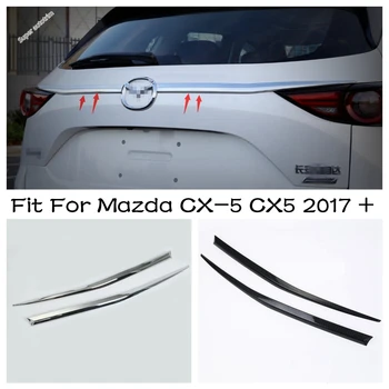 Заден Багажник, Задни Порта, във форми, Декоративна Хастар, Подходящ За Mazda CX-5 CX5 2017-2023 ABS Хромирани Външни Аксесоари