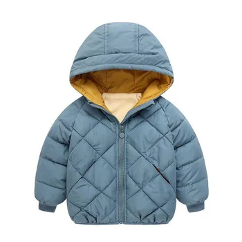 Детски памучни палто, детска дебело яке с качулка за момчета и момичета, детски naka памучен яке, детски дрехи