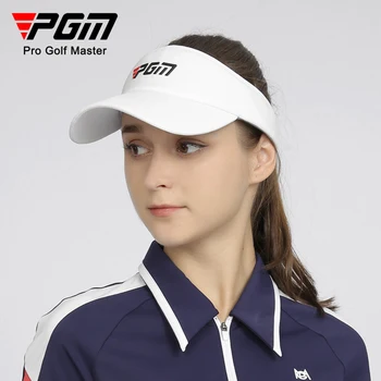Нова дамски бейзболна шапка за голф PGM, по-малко дишаща солнцезащитная капачка, спортна шапка с утиным по езика, впитывающая пот Вътрешна подплата