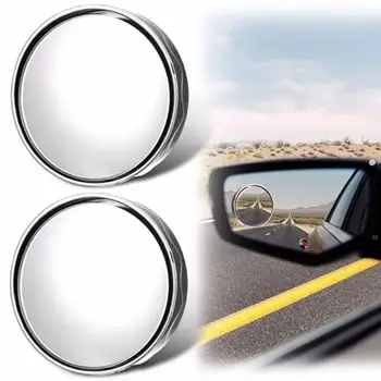 2 бр Лесен за инсталиране автомобилно огледало с сляп кухненски 360 за бърза настройка на автомобилни огледала за обратно виждане в присосках