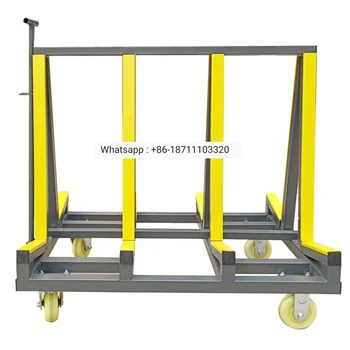 Висококачествен универсален багажник за съхранение на стъкло, количка с а-образна рамка за съхранение на дървесина, стомана или алуминий