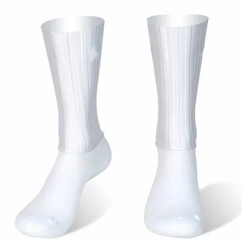 Мини Силиконови Летни Въздушни Чорапи Whiteline Велосипедни чорапи Мъжки чорапи за Колоездене, джогинг Calcetines Ciclismo