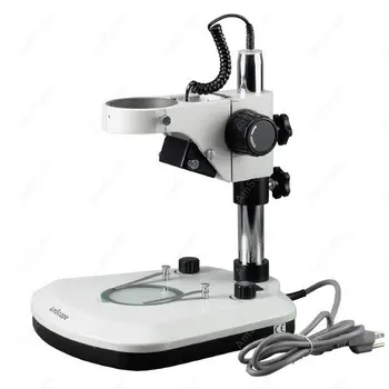 Настолна поставка -AmScope доставя нова настолна поставка за микроскоп с led осветление отгоре и отдолу