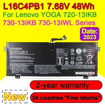 L16C4PB1 Батерия за лаптоп Lenovo Yoga 720-13IKB 13IWL 13IKBR 15IKB 730-13IKB L16L4PB1 L16M4PB1 5B10M52740 7,68 V, 48Wh 6268mAh