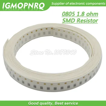 300шт 0805 SMD Резистор 1.8 Ома Чип-резистор 1/8 W 1.8 R 1R8 Ти 0805-1.8 R