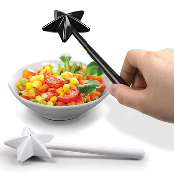 Магическа пръчка за сол, черен пипер, червен пипер, кухненски подправки, Звезда, магическа пръчка за домашно ежедневна употреба, множество, лесна за използване