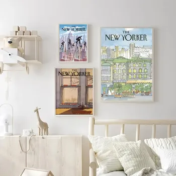 Нов Плакат На Y-Yorker Wall Art Home Decor Room Decor Цифрова Живопис Хол Ресторант Кухненско Изкуство