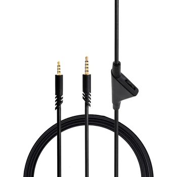 Разменени на кабел за слушалки Astro A10 A40 / A40TR, Кабел за игрални Слушалки с функция за регулиране на силата на звука 2,0 М