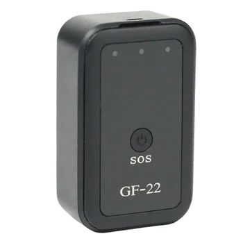 Мини GPS локатор GF22 Безжичен Интелигентен тракер точно позициониране със защита от загуба на автомобил, мотоциклет, противоугонного позиционера
