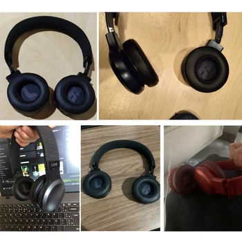 Лесно сменяеми амбушюры за слушалки Live 400BT / 460NC, подмяна на по-дебели порест каучук седалките