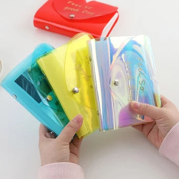 3-Инчов 64-Джобен Фото албум с Вложки за своята практика Mini Instant Picture Storage Book Сватбен Подарък За Спомен Dropship