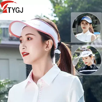 TTYGJ Спортни шапки за голф с празни езда за момичета, дамски слънчеви шапки с козирка за голф, ежедневни бейзболна тенис шапка с регулируем сенника