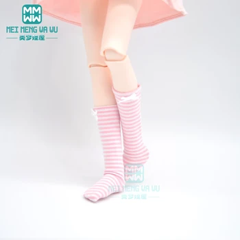 Аксесоари за кукли fit 1/6 1/4 1/3 BJD MSD YOSD MYOU SD13 SD10 Куклени Чорапи, чорапи с дълги штанинами, дантелени чорапи