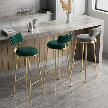 Екологичният скандинавски лампа, луксозен висок бар стол, стол за почивка, кафе-сладкарница, стол за почивка в ресторанта