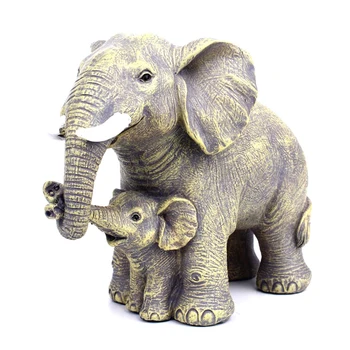 Статуя на един Слон Декор под Формата На Слон - Подаръци под Формата На Слон, За Жените - Начало Декор Офис bookshelf Поставка За телевизор Хол Лесен за използване