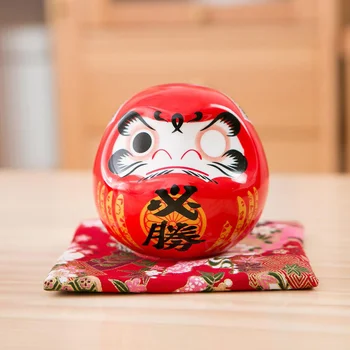 Бижу във формата на яйца на Дхарма, японски декоративни играчки-зайчета, статуята на Дарумы в японски стил